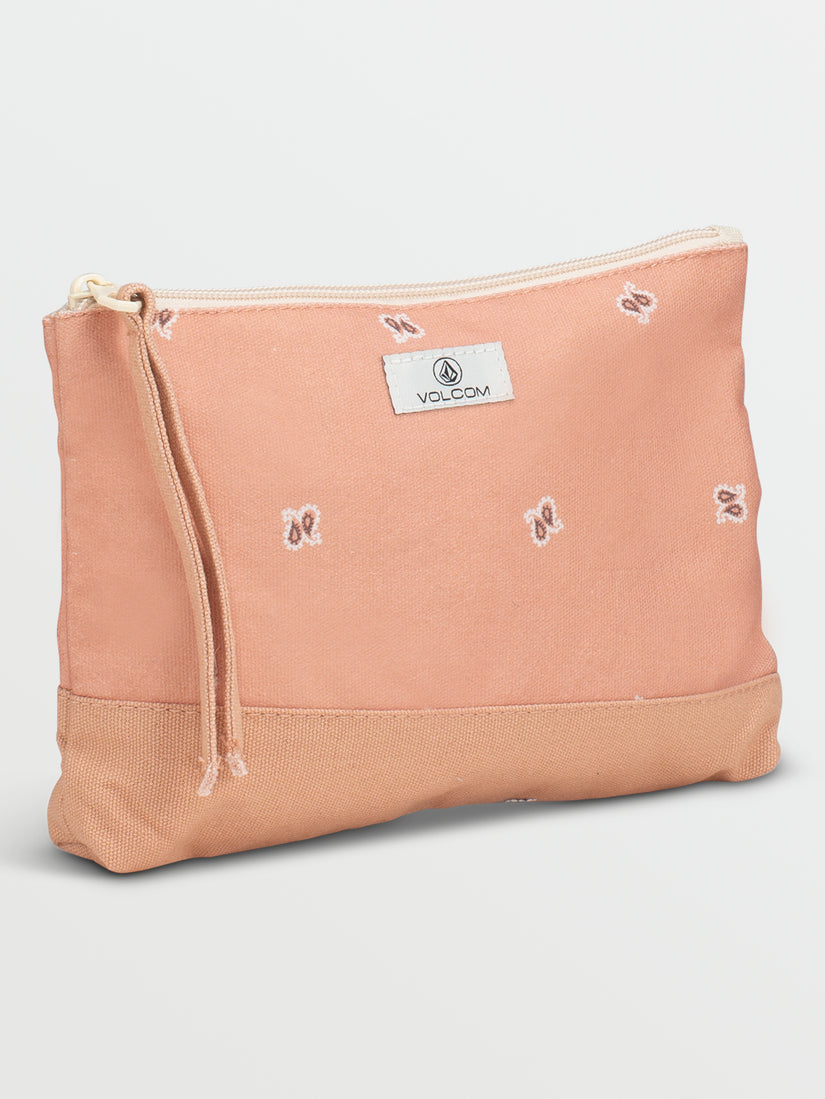 Schoolyard Canvas Pouch - Clay