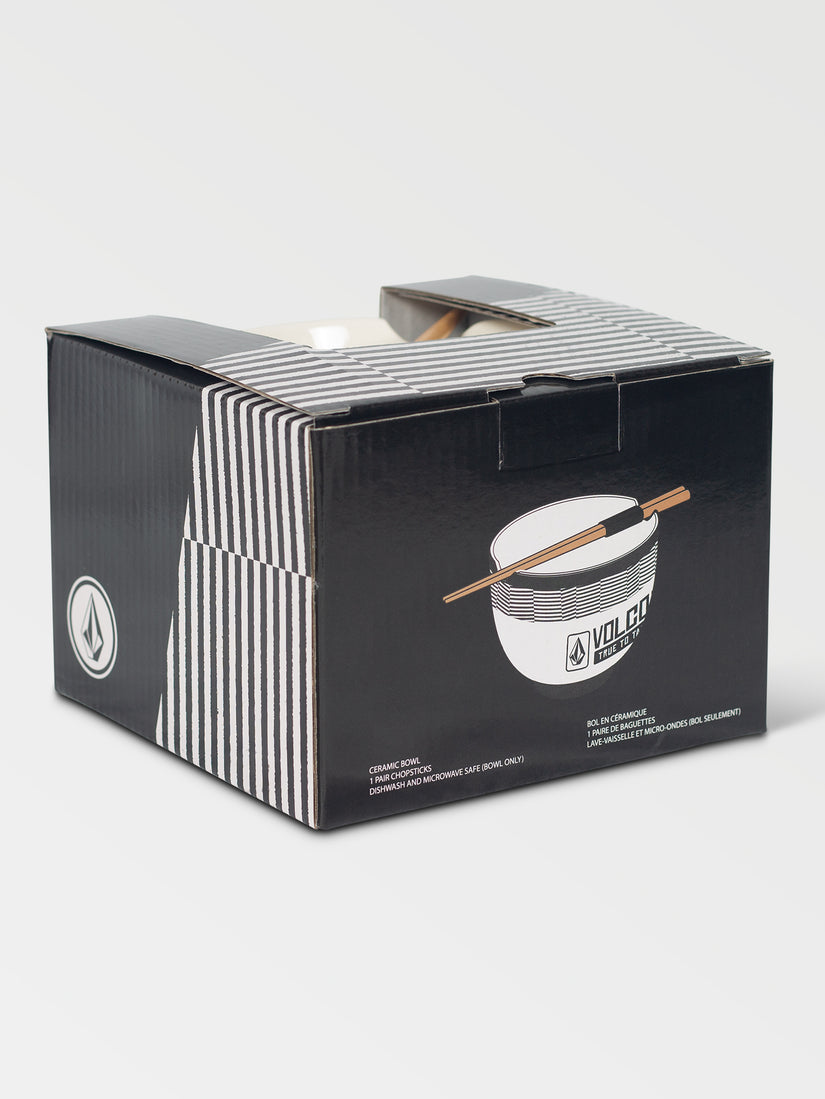 Noodle Bowl - White Black