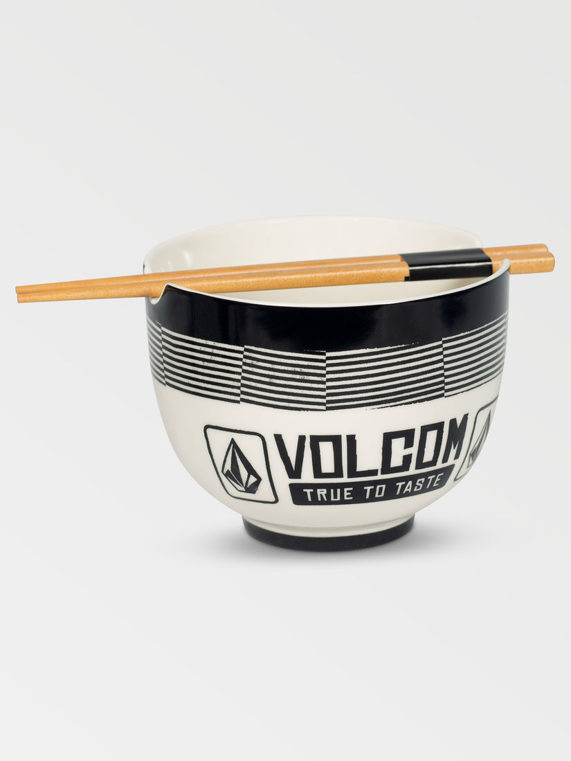 Noodle Bowl - White Black