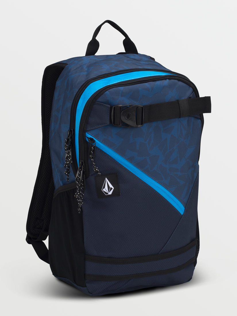 Diagonal Backpack - Navy