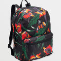 Bt Packable Backpack - Black Floral Print