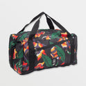 Bt Packable Duffel - Black Floral Print