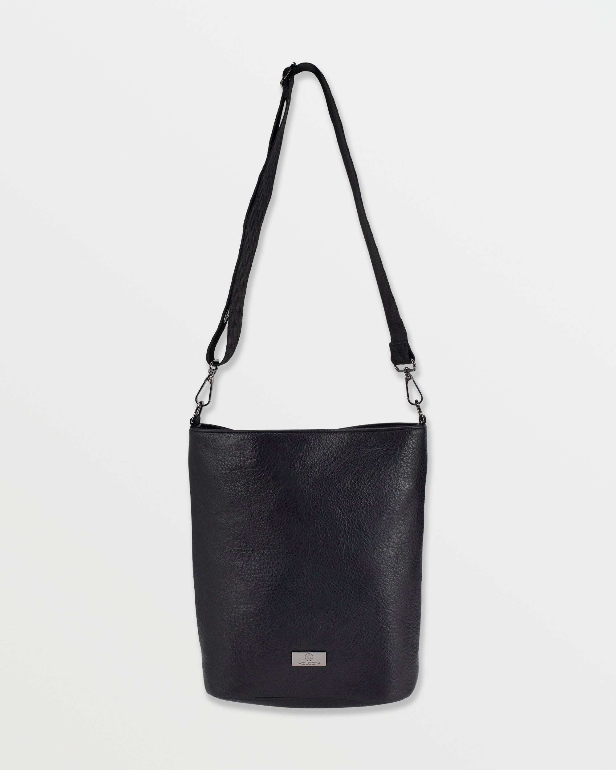 Strapped Shoulder Bag Black