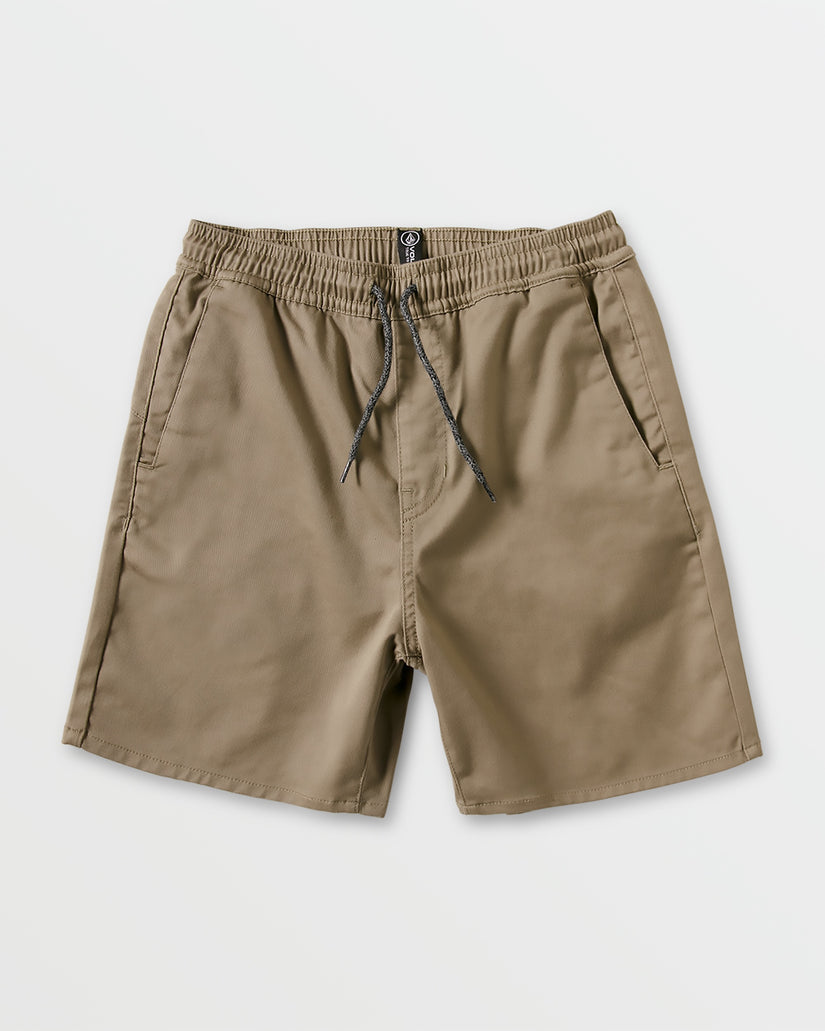 Toddler Boys Frickin Elastic Waist Shorts - Khaki