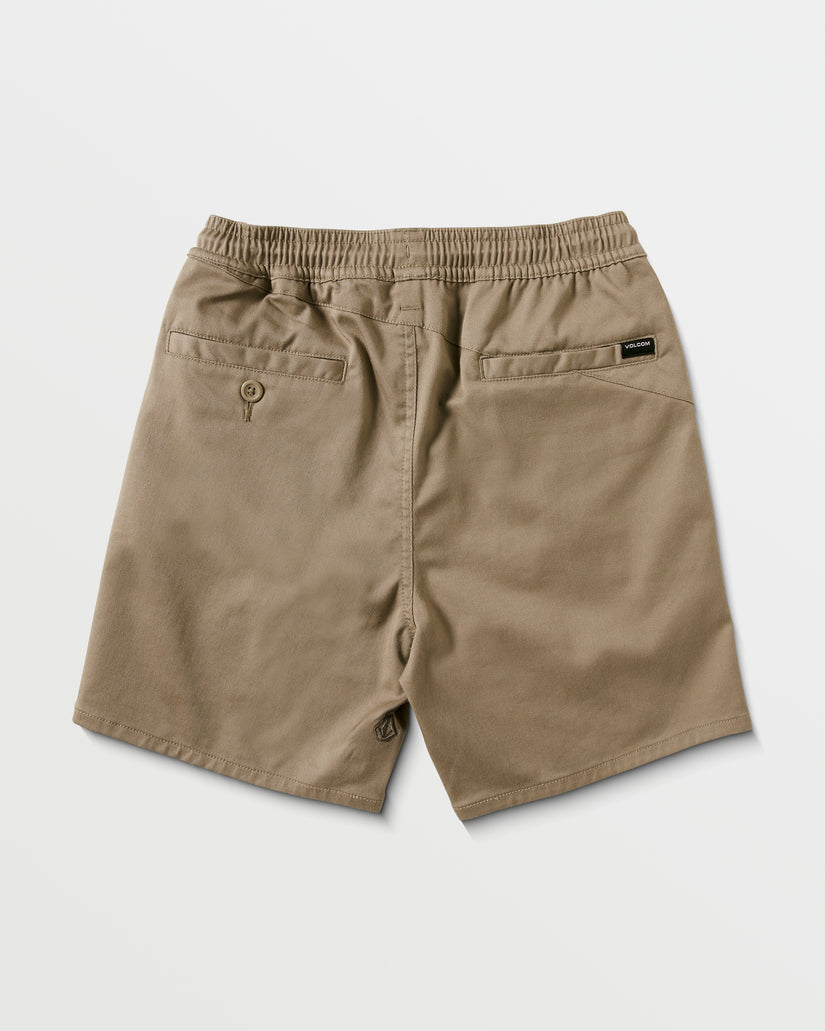 Toddler Boys Frickin Elastic Waist Shorts - Khaki