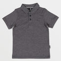 Little Boys Wowzer Polo Short Sleeve Shirt - Stealth