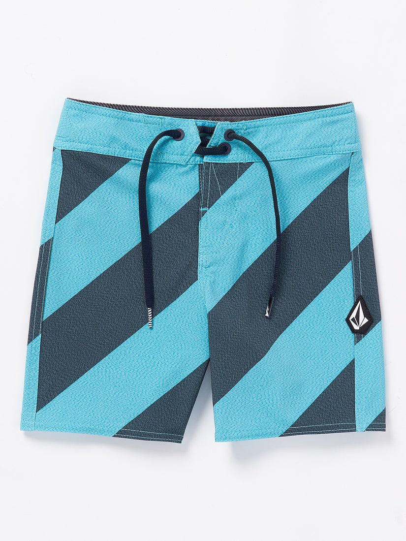 Little Boys Quarta Static Mod-Tech Trunks - Tidal Blue