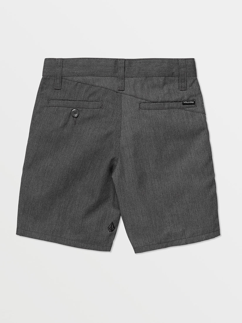 Little Boys Frickin Chino Shorts - Charcoal Heather