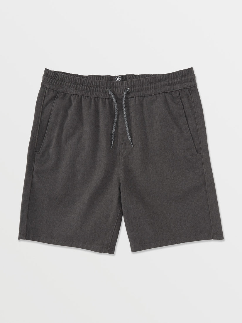 Little Boys Frickin Elastic Waist Shorts - Charcoal Heather