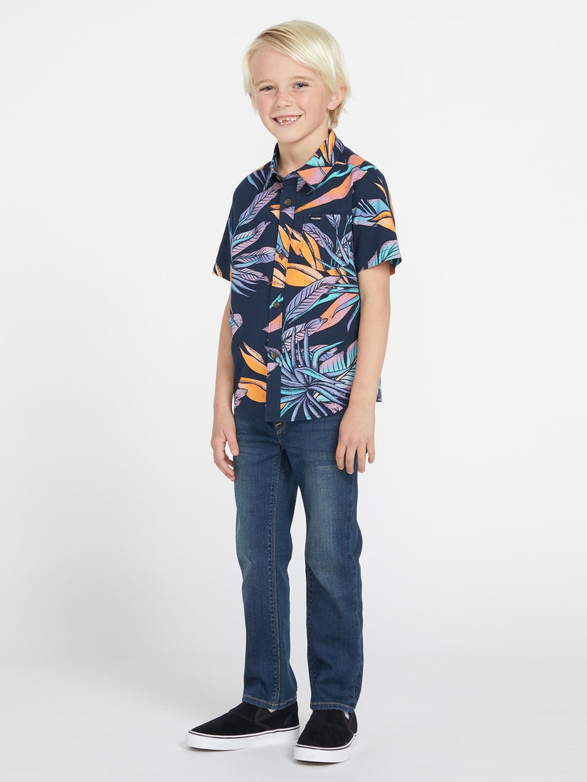 Little Boys Vorta Slim Fit Jeans - Atlantic