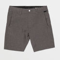 Little Boys Frickin Cross Shred Static Shorts - Charcoal Heather