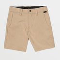 Little Boys Frickin Cross Shred Static Shorts - Dark Khaki