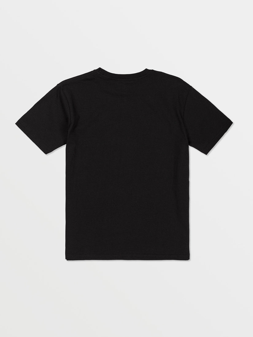 Little Boys Crisp Stone Short Sleeve Tee - Black