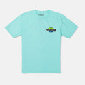 Little Boys Back Fill Short Sleeve Tee - Crete Blue