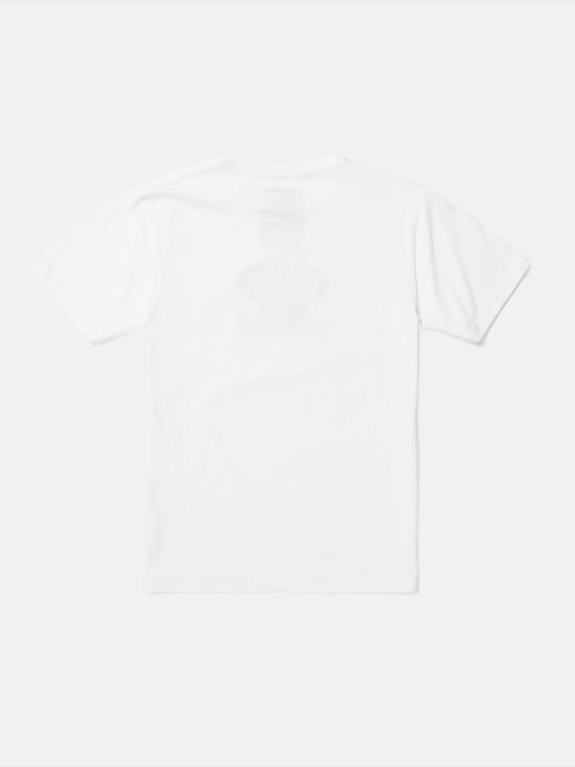 Little Boys Baggy Short Sleeve Tee - White