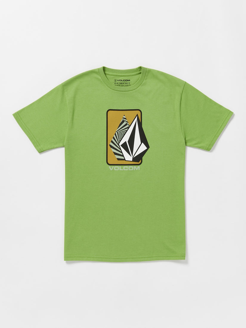 Little Boys Ramp Stone Geo Short Sleeve Tee - Seaweed Green