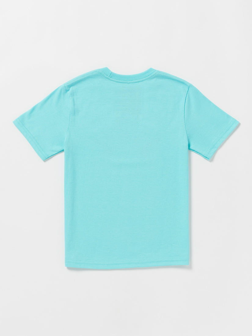 Little Boys Fresh Catch Short Sleeve Tee - Neon Blue