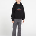 Little Boys Combust Fleece Pullover - Black