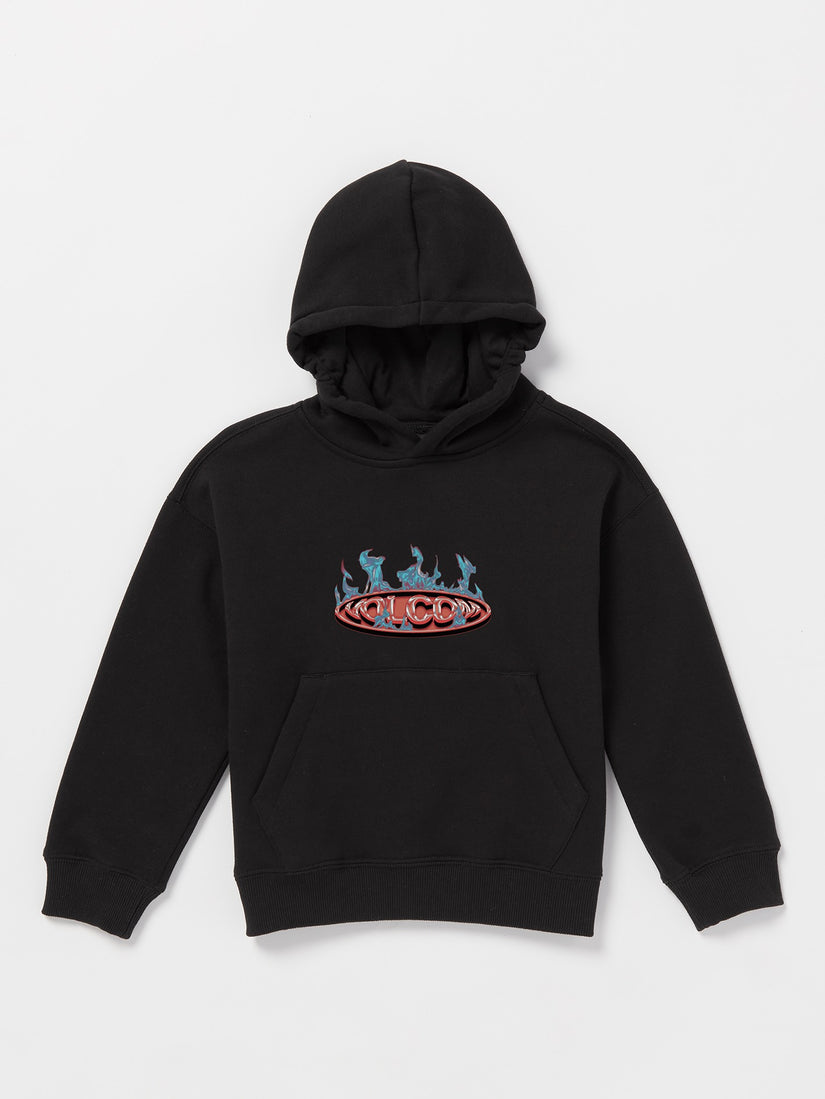 Little Boys Combust Fleece Pullover - Black