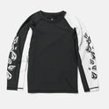 Little Boys Stone Jester Long Sleeve Shirt - Black White