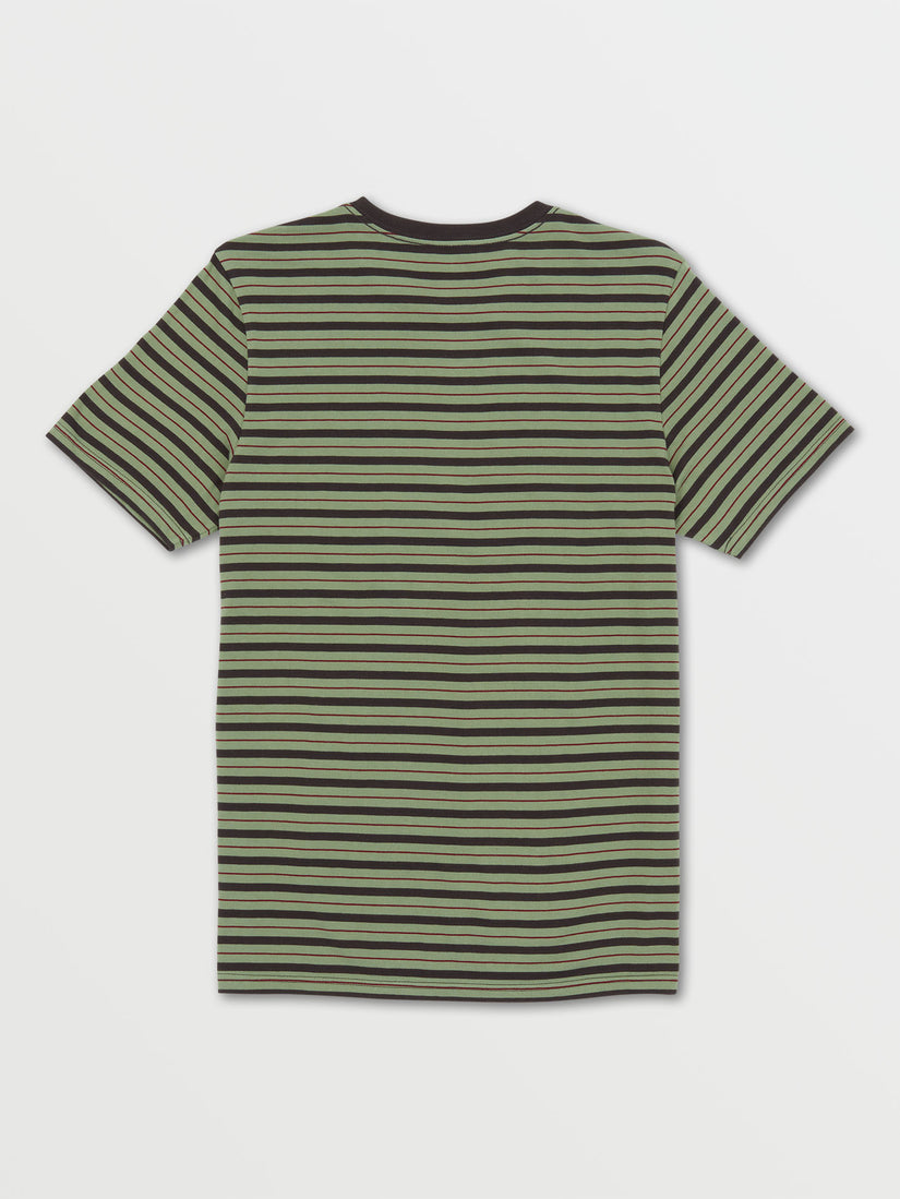 Parables Stripes Crew - Cactus Green