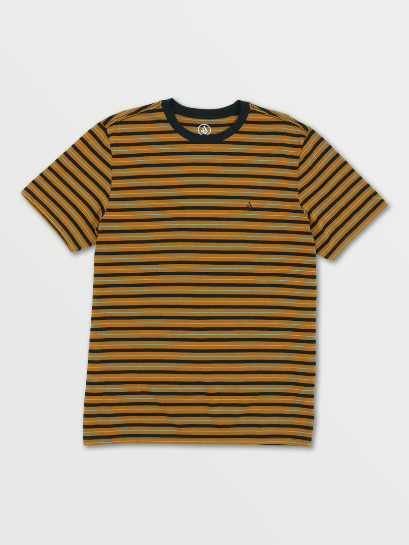 Parables Stripes Crew - Golden Brown