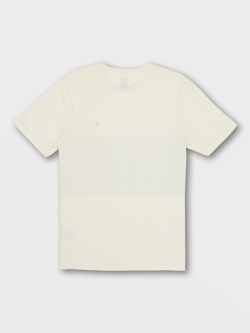 Parables Blocked Crew Tee - White Flash