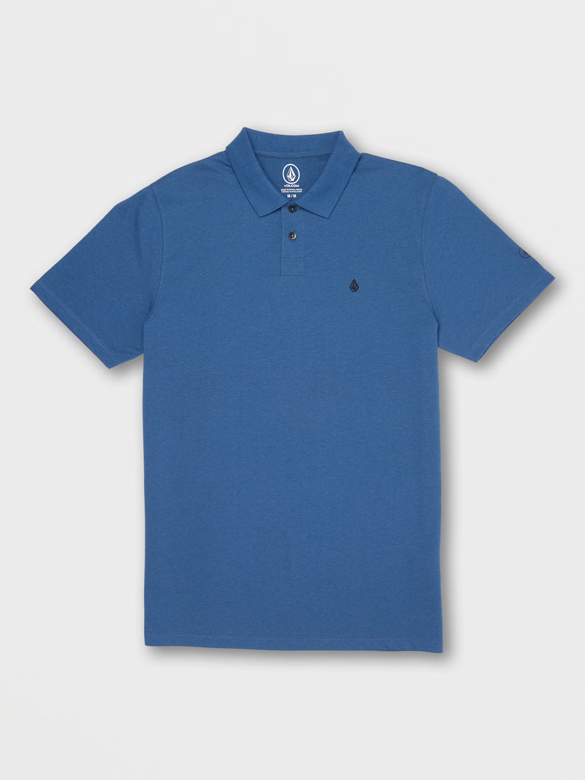 Middler Tech Polo - Smokey Blue