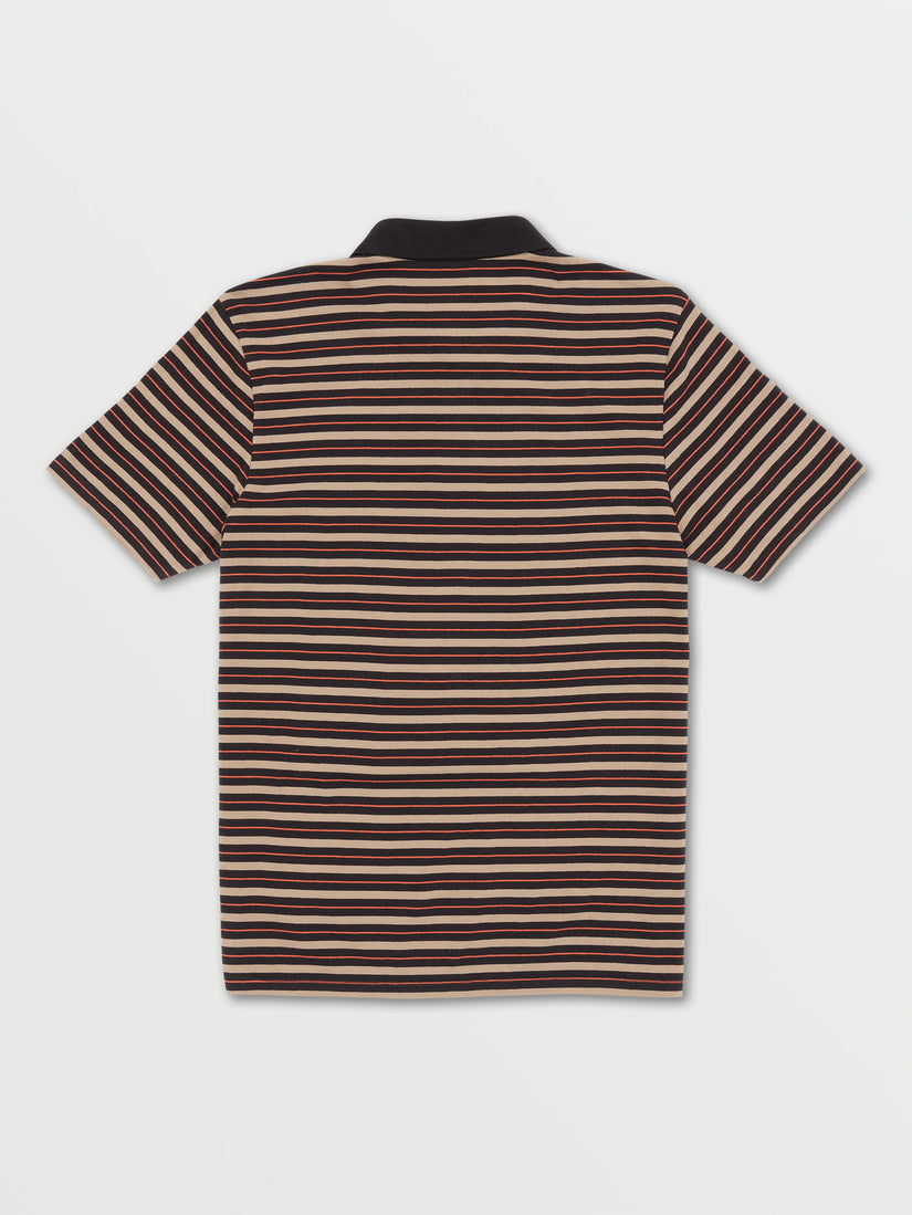 Parables Striped Polo - Black Combo