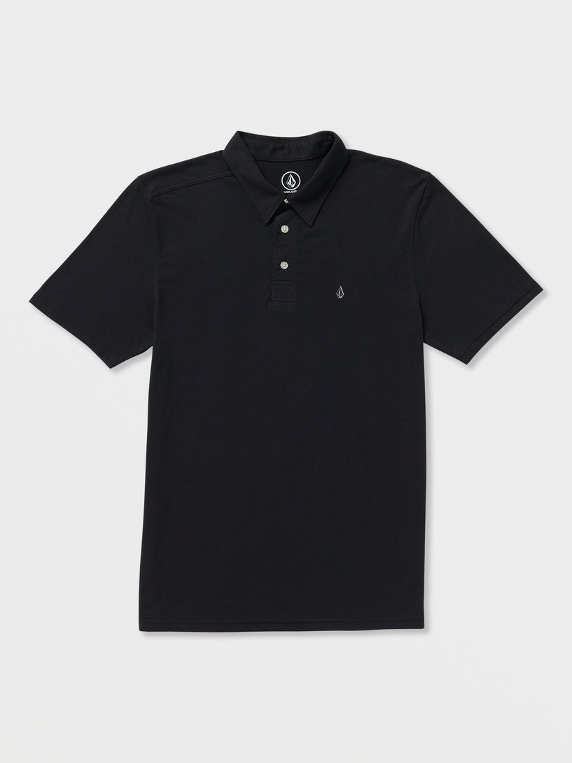 Banger Polo Short Sleeve Shirt - Tinted Black