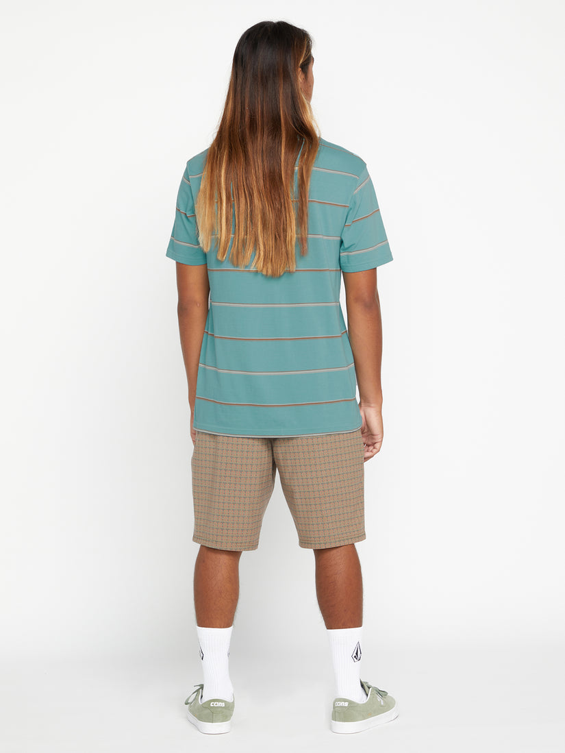 Thortan Crew Short Sleeve Shirt - Coastal Blue