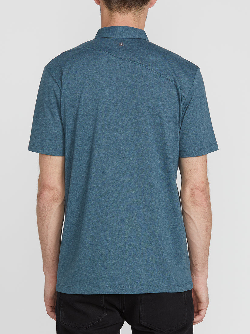 Banger Short Sleeve Polo - Airforce Blue