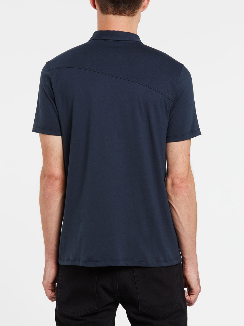 Wowzer Polo Short Sleeve - Navy (A0132102_NVY) [B]