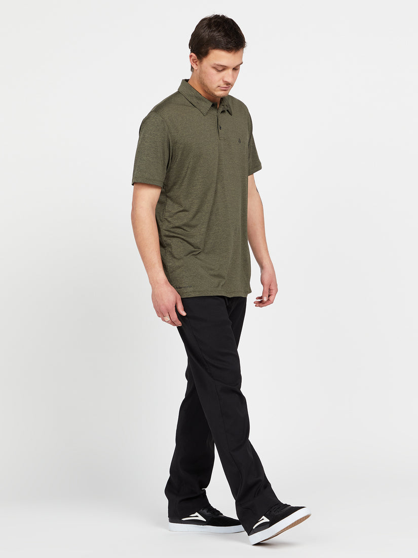 Hazard Pro Short Sleeve Polo - Military (A0132201_MIL) [F]