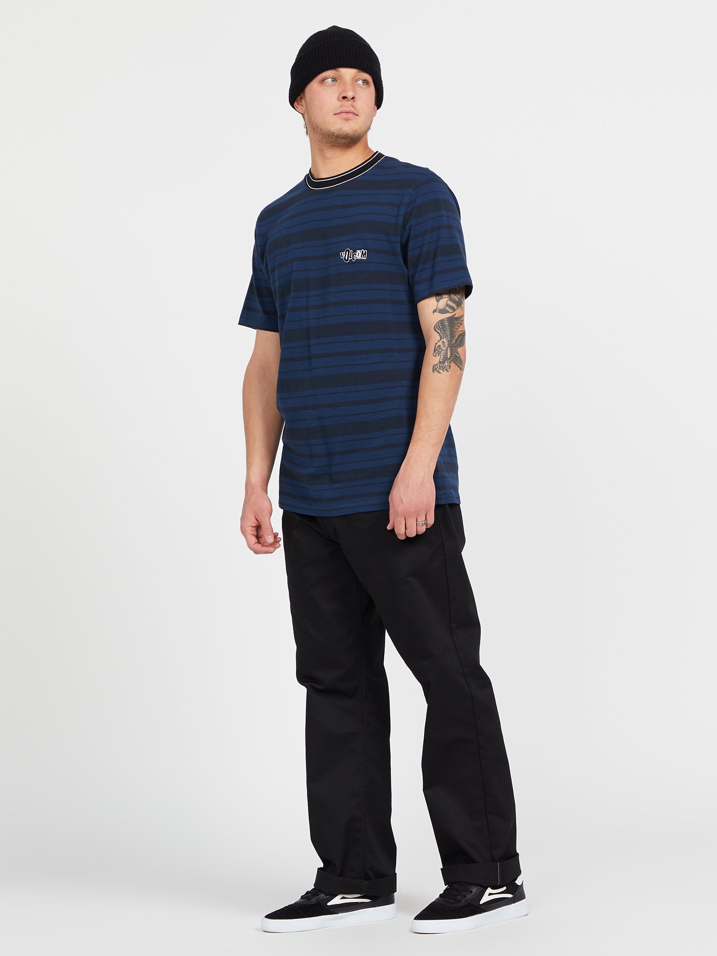 Hand Geo Shirt - AGED INDIGO - Men - Volcom EU – Volcom Europe