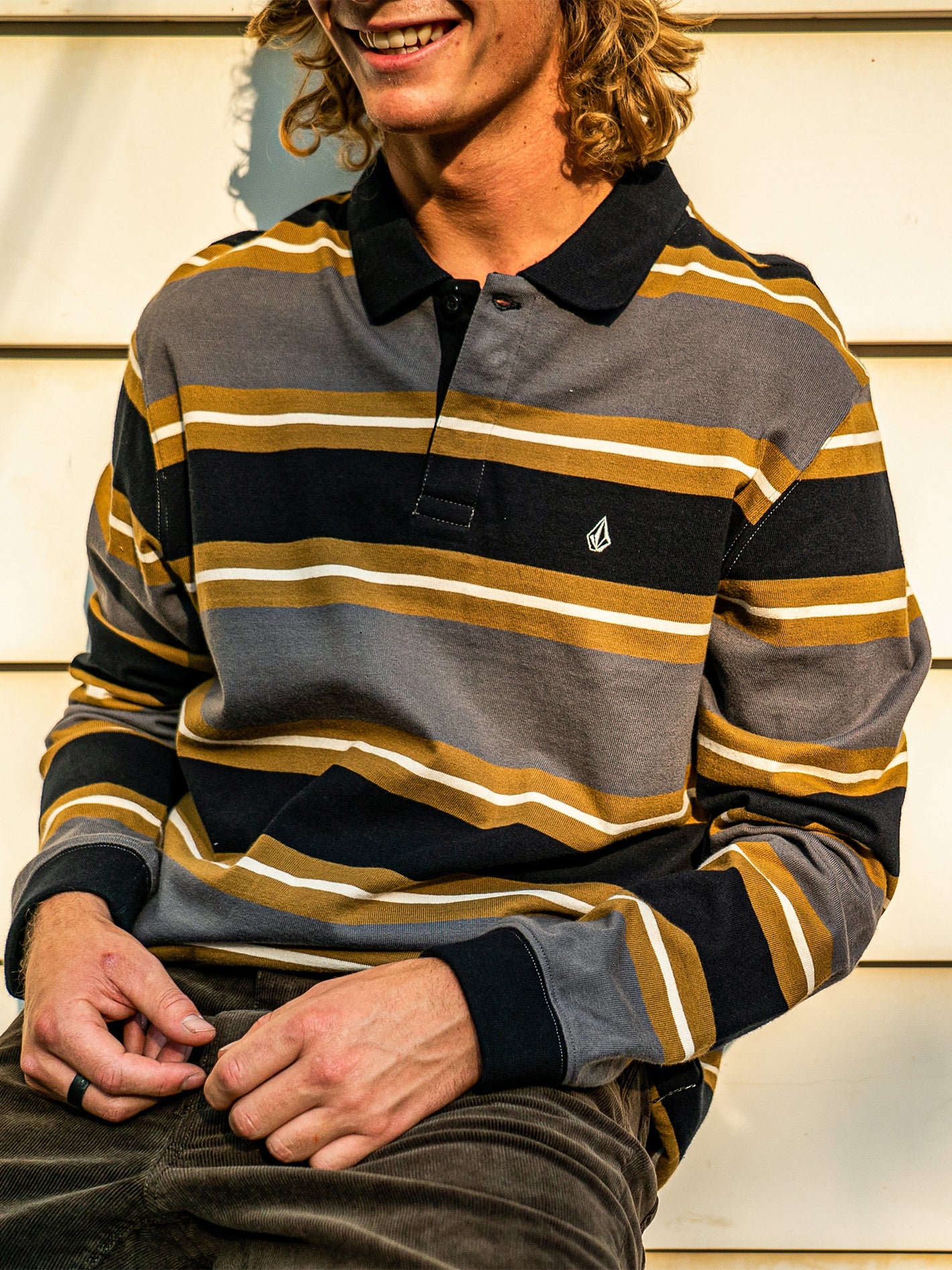 Volcom polo discount shirt sale