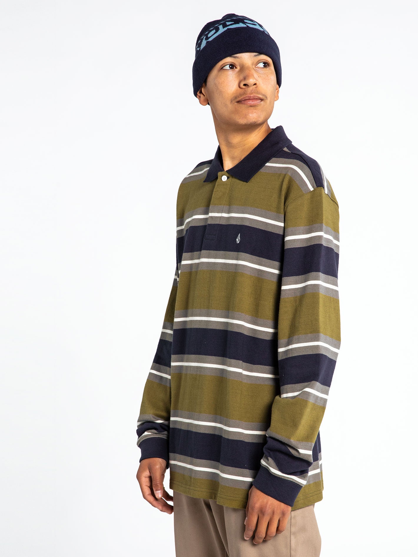 Volcom long shop sleeve polo