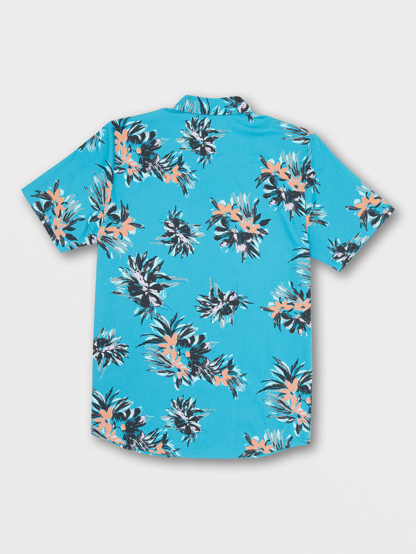 Warbler Short Sleeve Shirt - Blue Combo