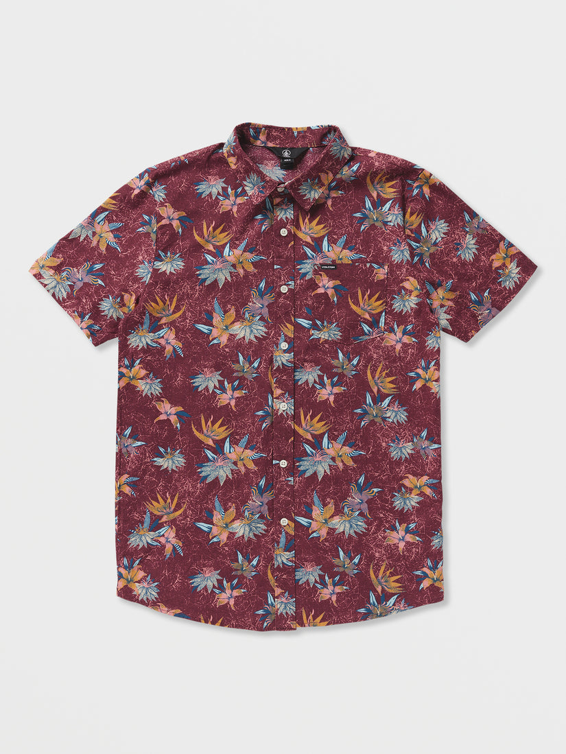 Warbler Short Sleeve Shirt - Port