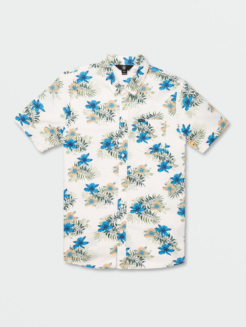 Warbler Short Sleeve Woven - White Flash – Volcom US