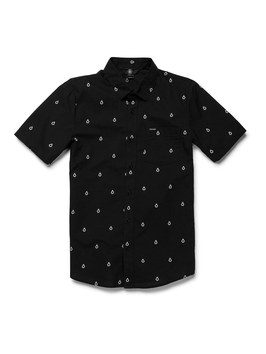 Patterson Short Sleeve Woven Shirt - Black – Volcom US