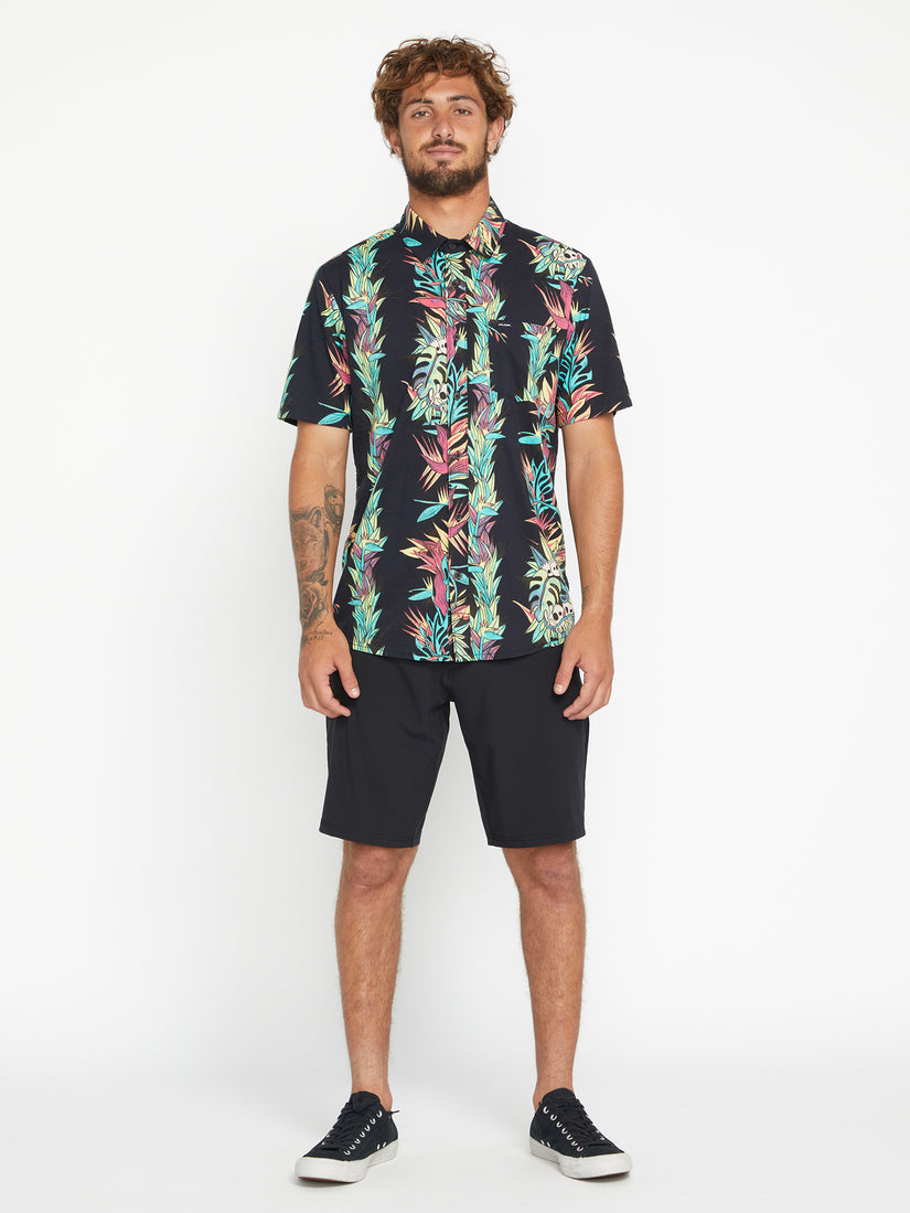 Volcom Entertainment Pepper Short Sleeve Shirt - Black