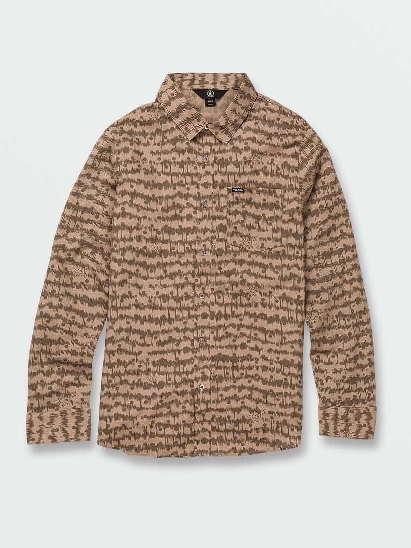 Warbler Long Sleeve Shirt - Khaki