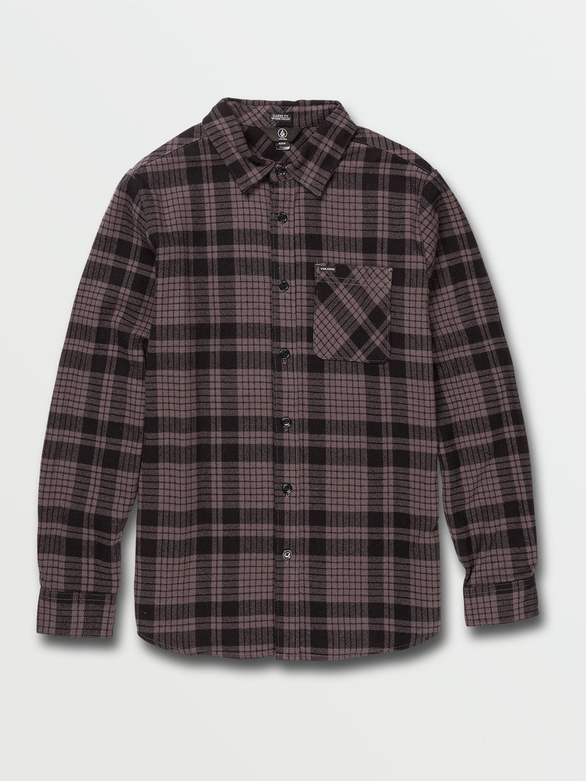 Strangelight Plaid Long Sleeve Flannel - Castlerock (A0542102_CSR) [F]