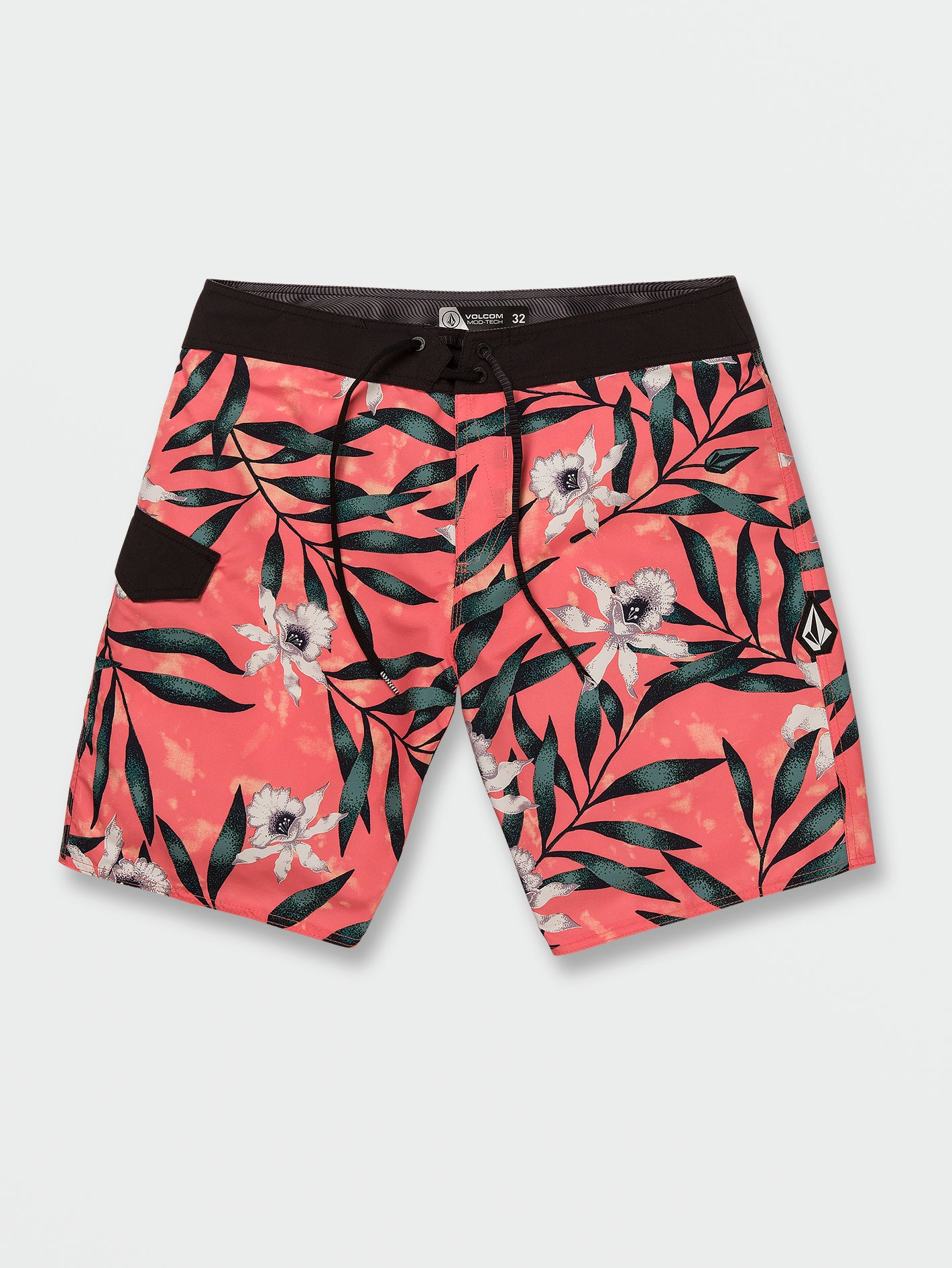 Aruba 6.5 Island Coral Red Swim Trunks