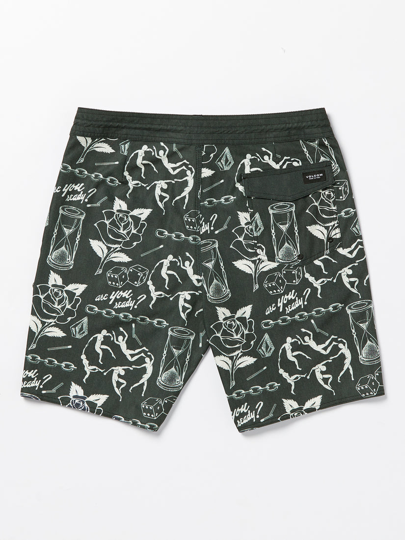 Medley Stoney Reversible Trunks - Stealth (A0832301_STH) [B]