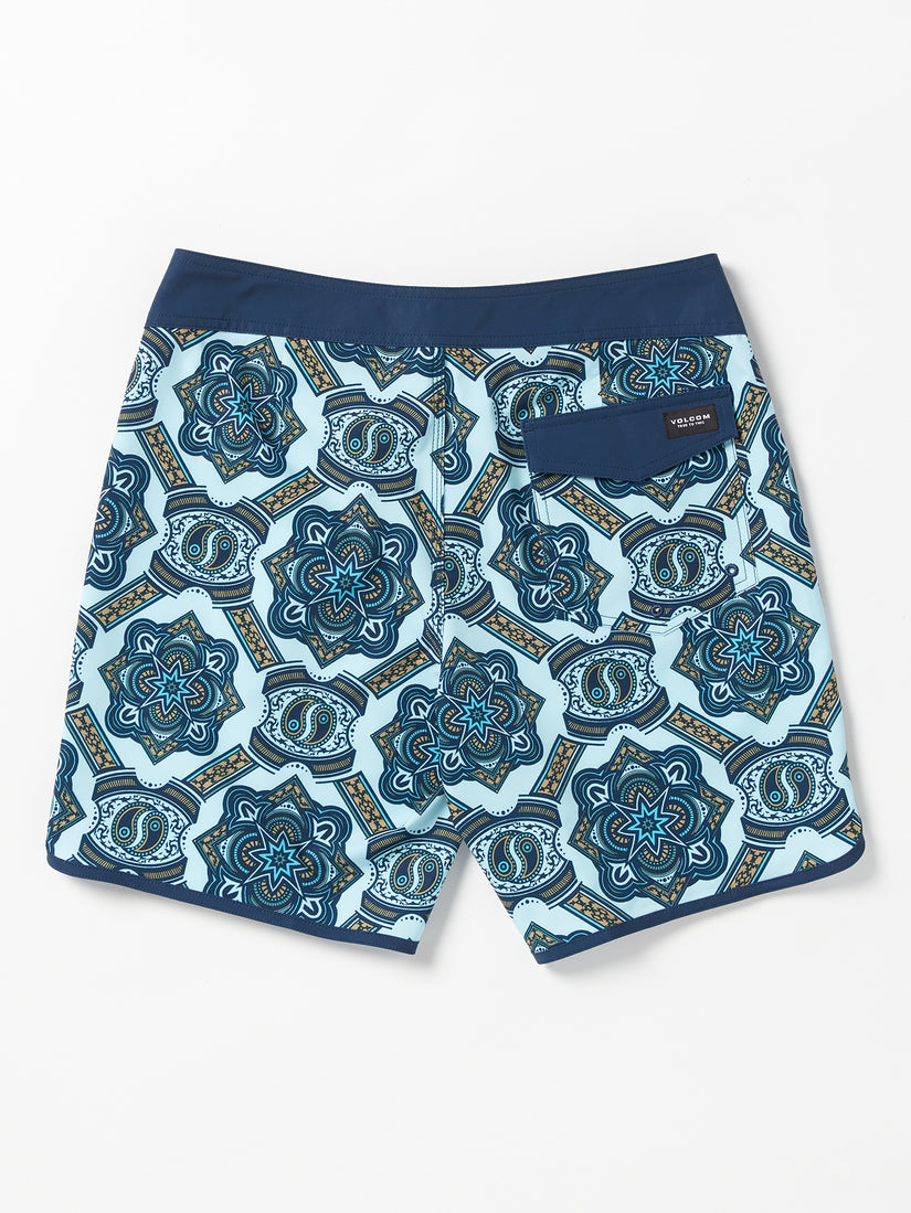 Mod Magic Scallop Trunks - Misty Blue (A0832306_MYB) [B]