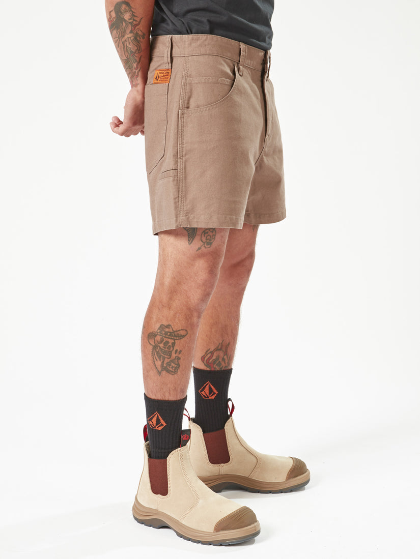 Bevel Work Shorts - Brindle (A0902002_BNL) [3]