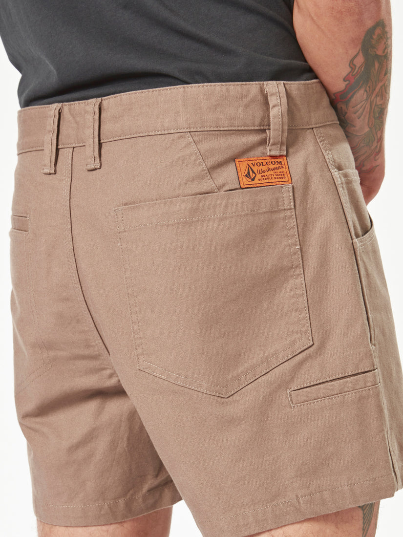 Bevel Work Shorts - Brindle (A0902002_BNL) [5]