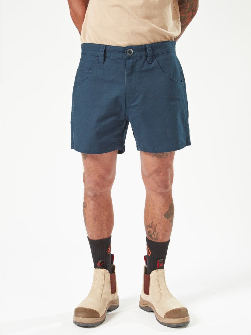 Bevel Work Shorts - Navy (A0902002_NVY) [1]